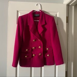 SOLD Vintage Herbert Grossman Pink Blazer - Great Condition